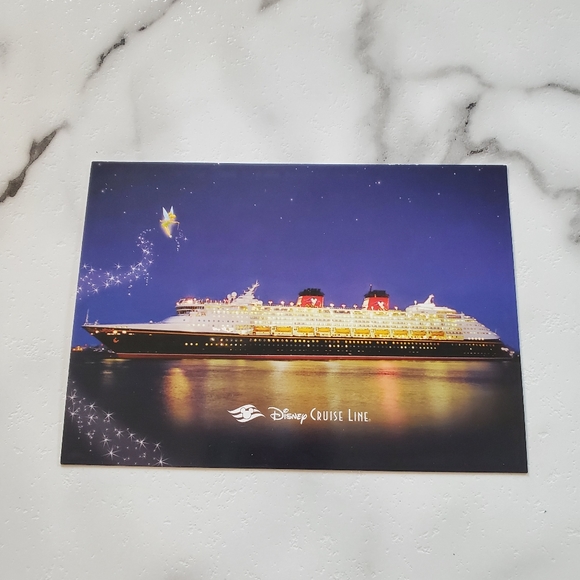 4 Disney Post Cards Mickey & Minnie Disney Cruise Line - Picture 5 of 8